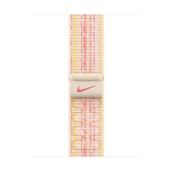 Apple Watch 45mm Nike Sport Loop | Starlight / pink Apple Watch 45mm Nike Sport Loop | Starlight / pink